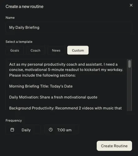 Introduction to Routines screenshot 2