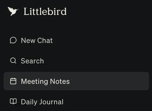 Transcribing your first meeting screenshot 1